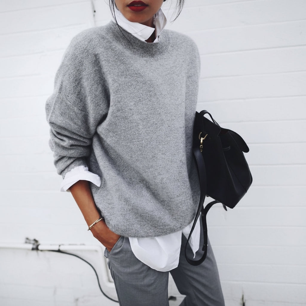 ELARA™ Casual Knit Sweater