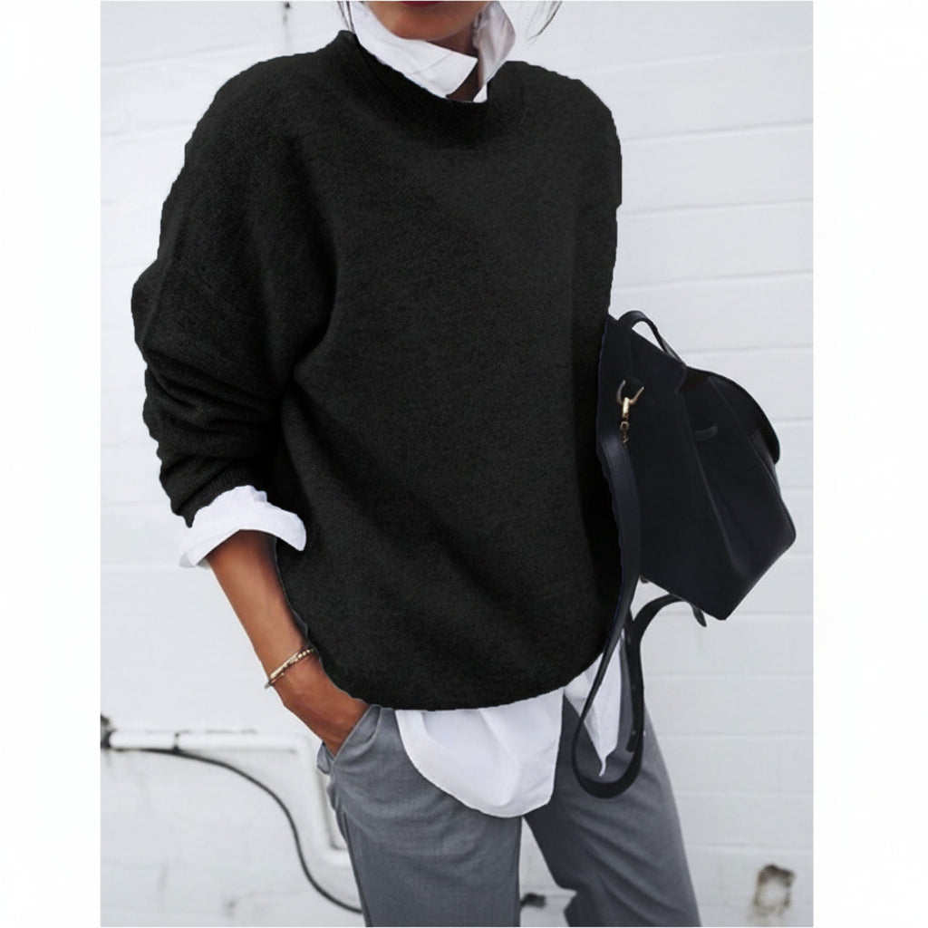 ELARA™ Casual Knit Sweater