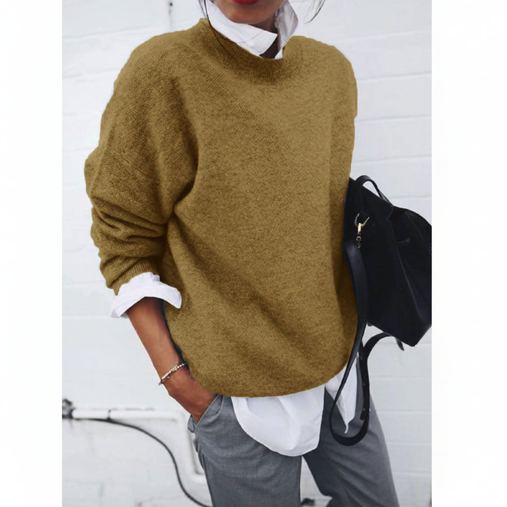 ELARA™ Casual Knit Sweater