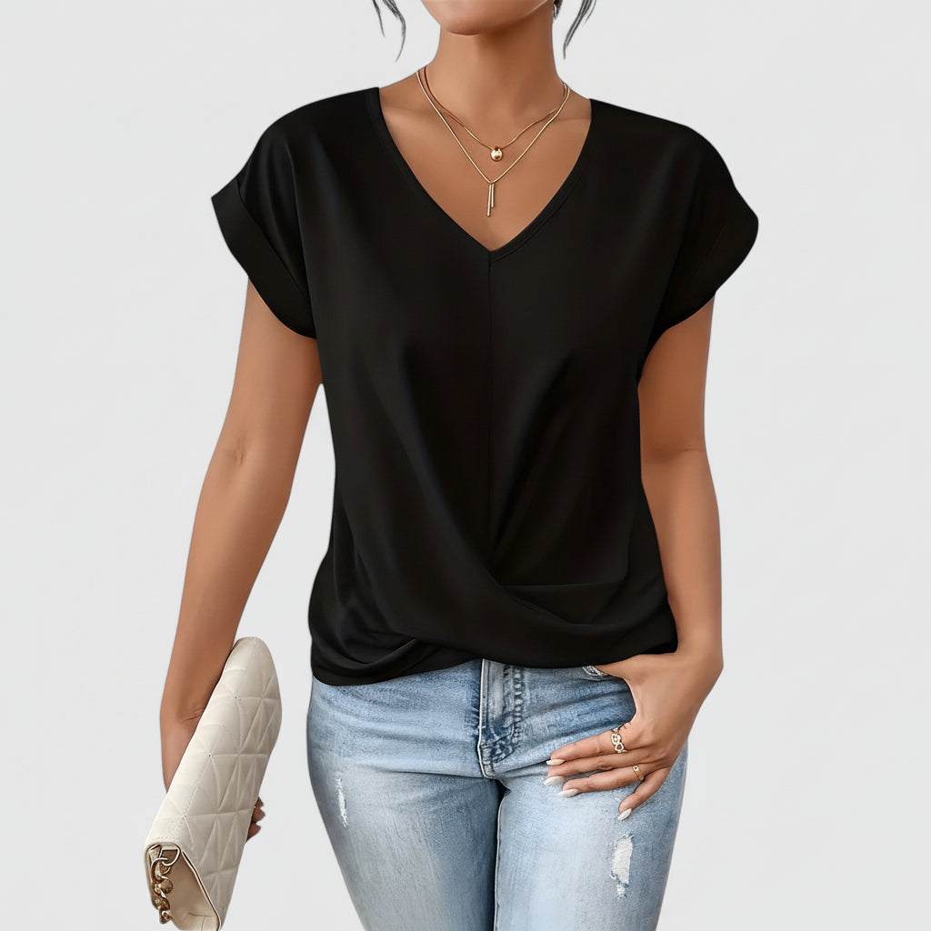 Mahrianne | Comfortable V-Neck Top