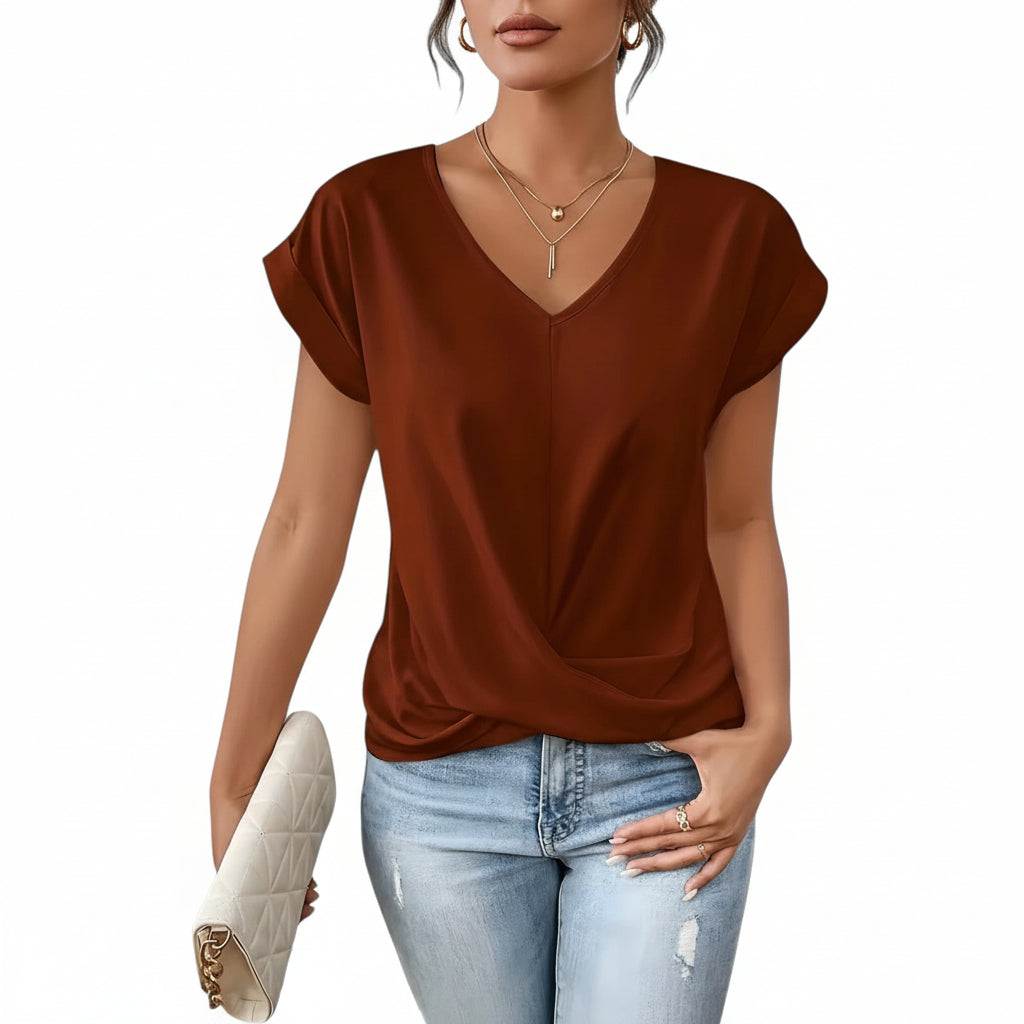 Mahrianne | Comfortable V-Neck Top