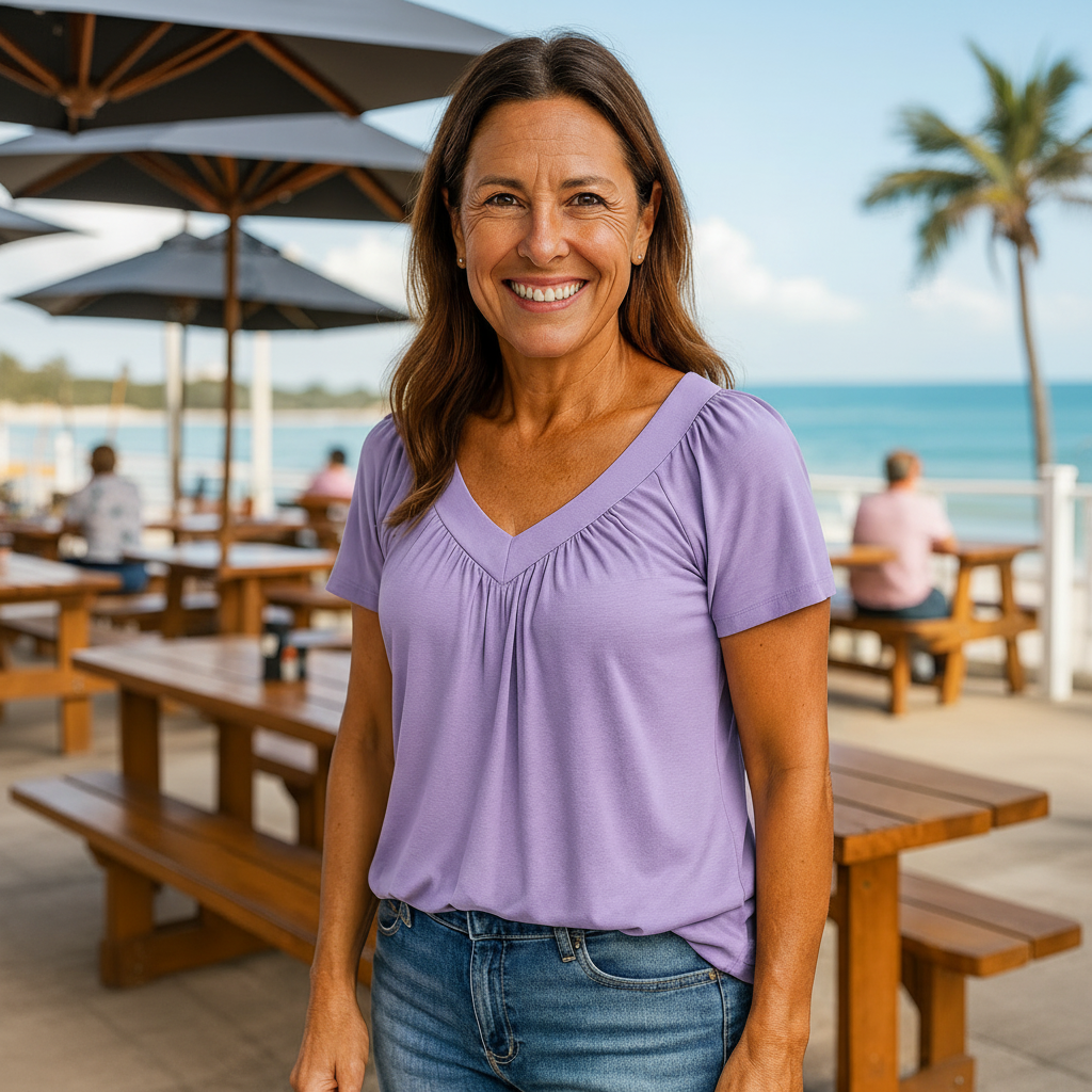 Maris| Luxe Comfort Top – Flattering Ease for Every Day (S-5XL)
