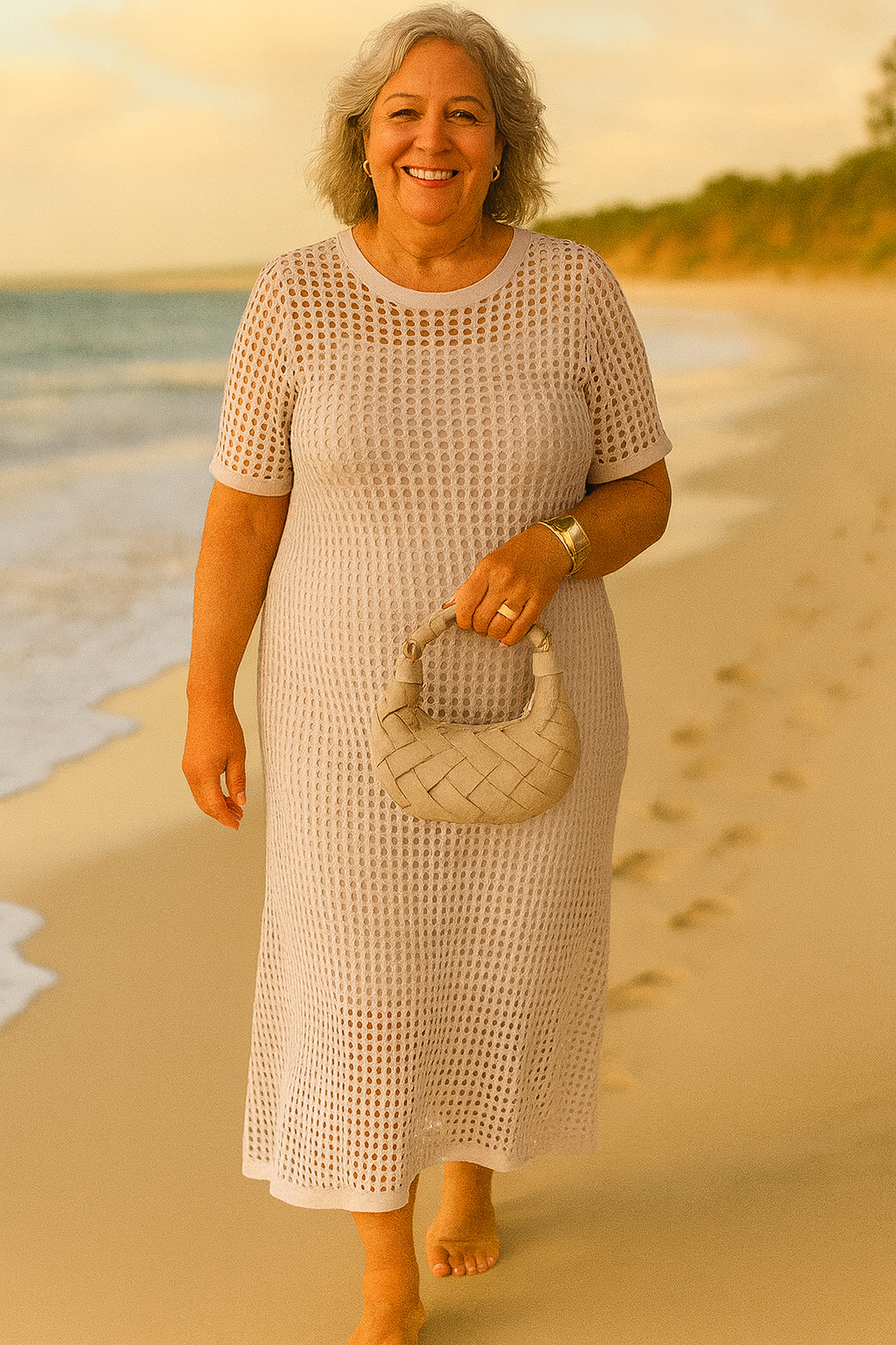 Celestia | Two-Piece Boat Neck Dress