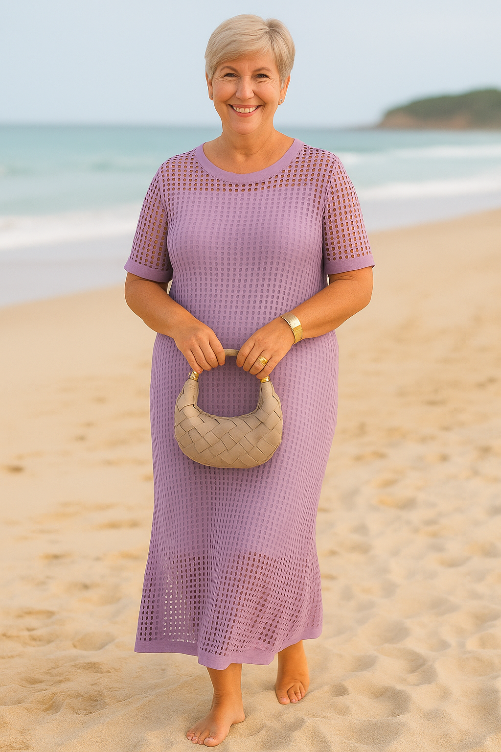 Celestia | Two-Piece Boat Neck Dress