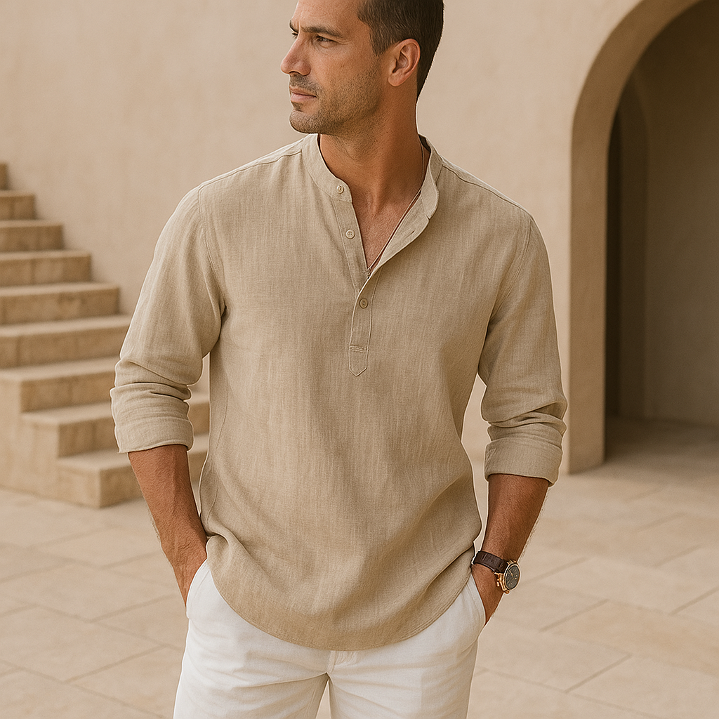 Harper® | Breathable Linen Shirt