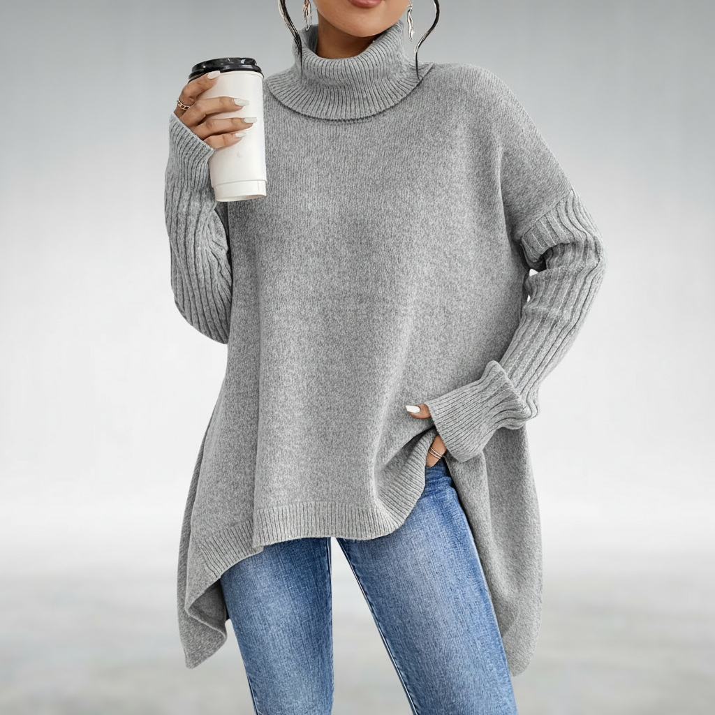 Lena™ Elegant Turtleneck Sweater