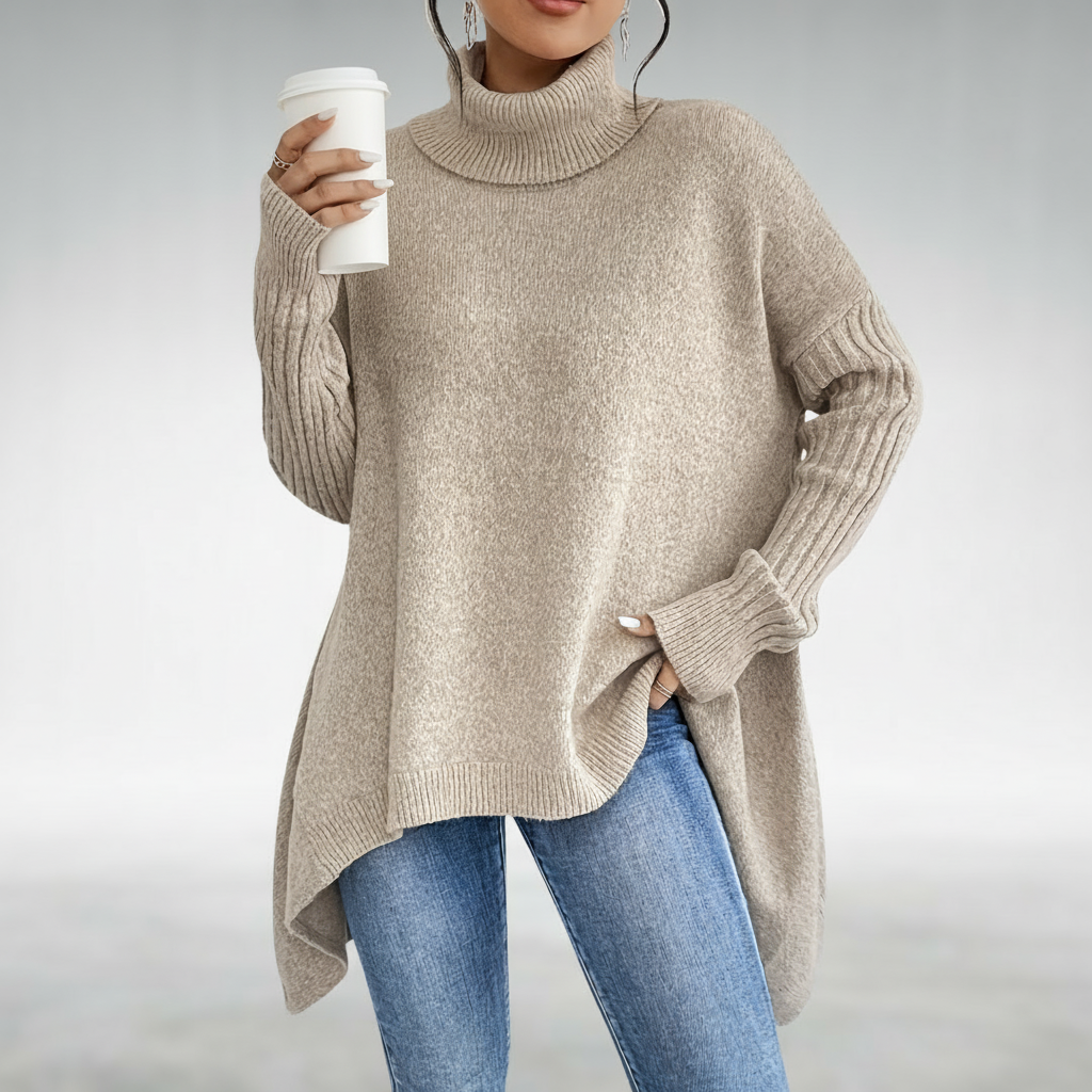 Lena™ Elegant Turtleneck Sweater
