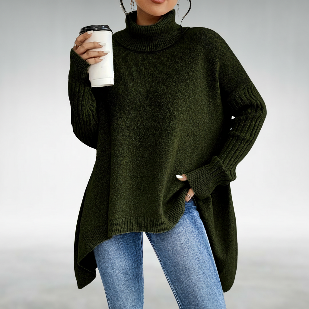 Lena™ Elegant Turtleneck Sweater