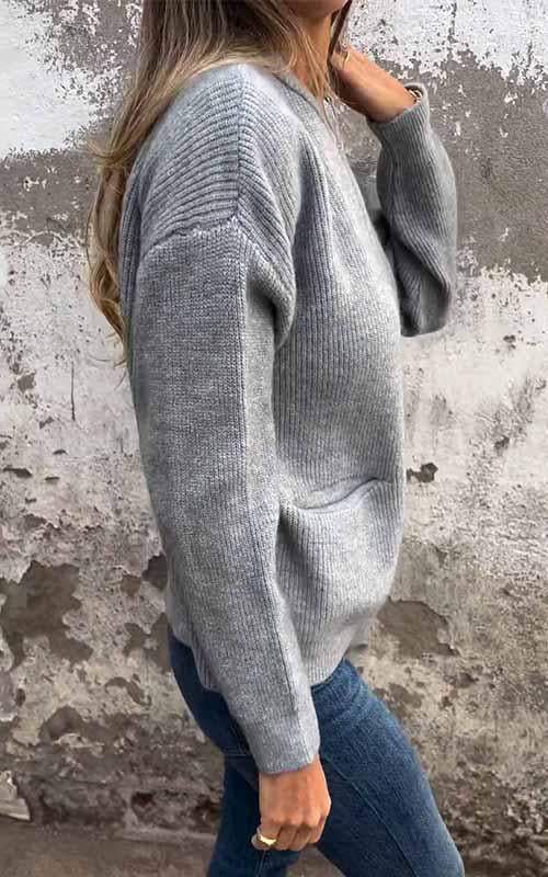 Odile | Timeless Zip Knitted Jacket