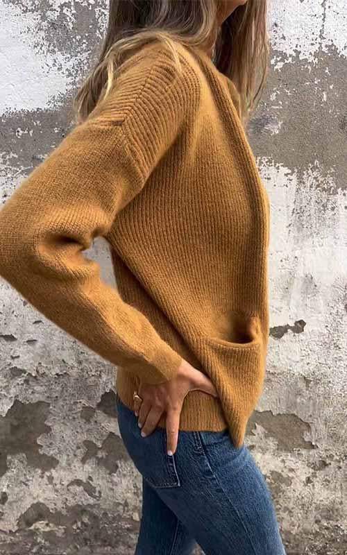 Odile | Timeless Zip Knitted Jacket