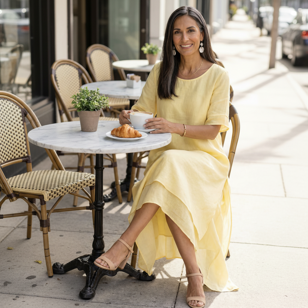 Aria Fluid Tiered Maxi Dress