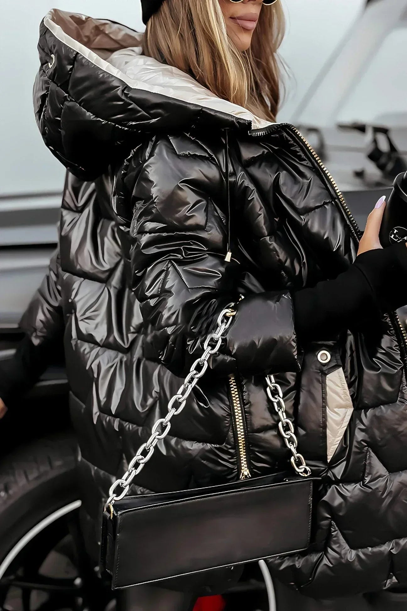 Nolwen™ | Elegant Padded Winter Coat with Hood