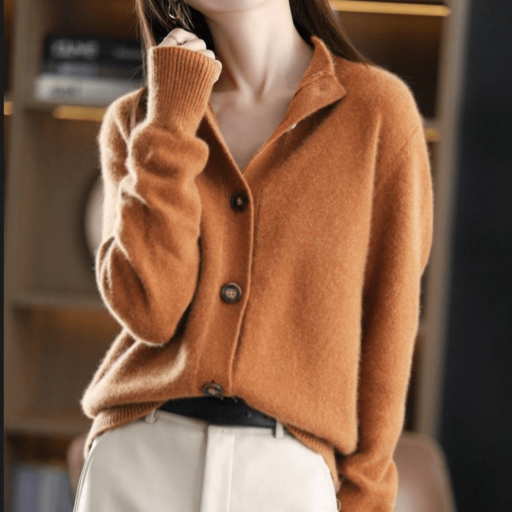 Evelyn | Knitted Cashmere Vest