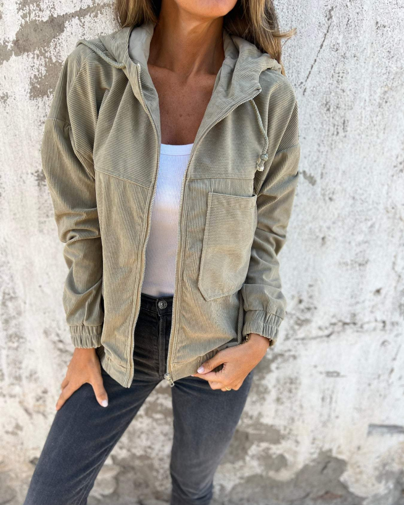 Almira™ | Retro Corduroy Jacket