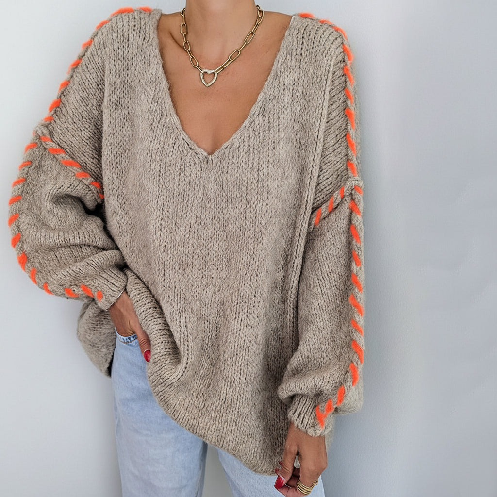 Karezma™ | V-neck sweater