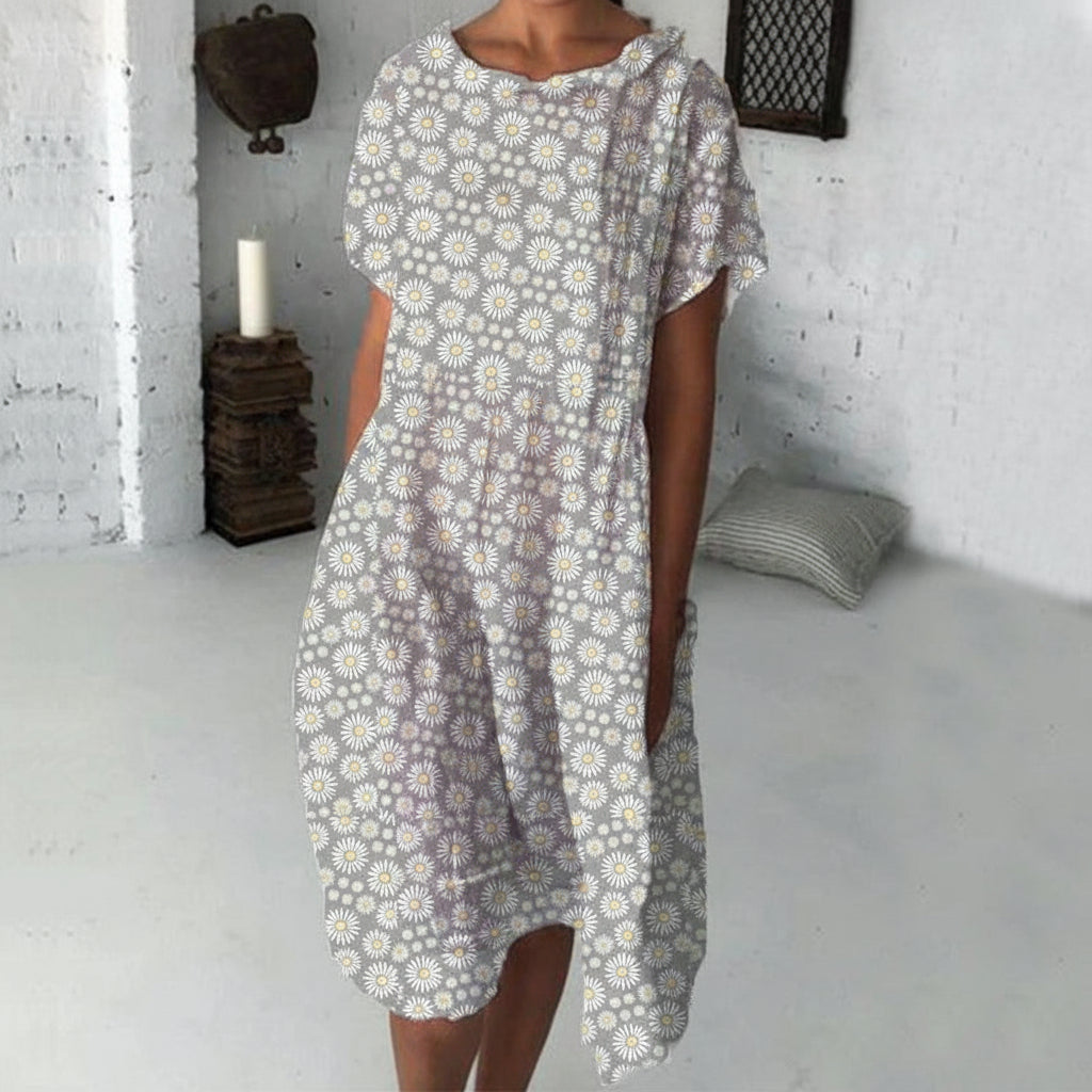 Sunflower Short Sleeve Dress