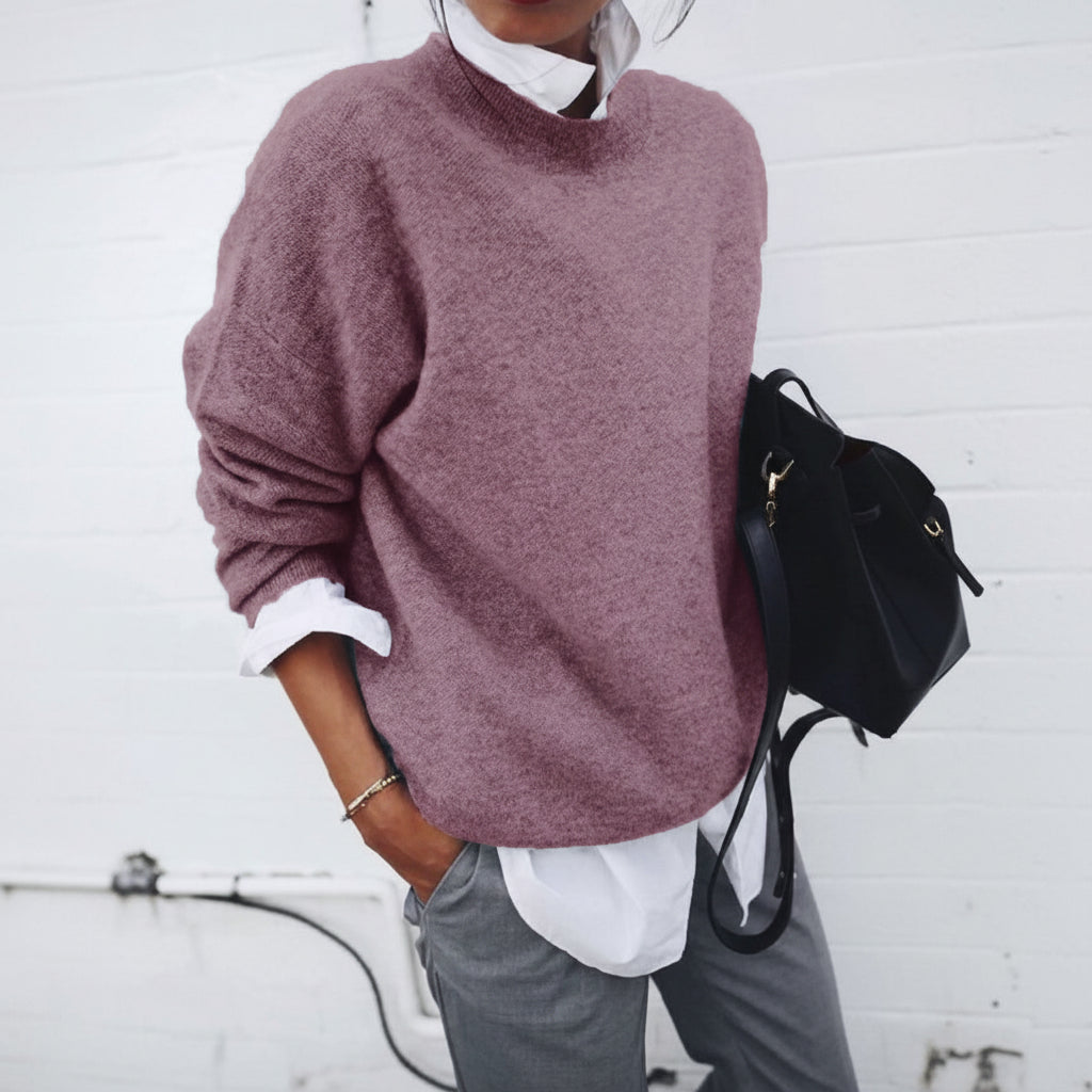ELARA™ Casual Knit Sweater