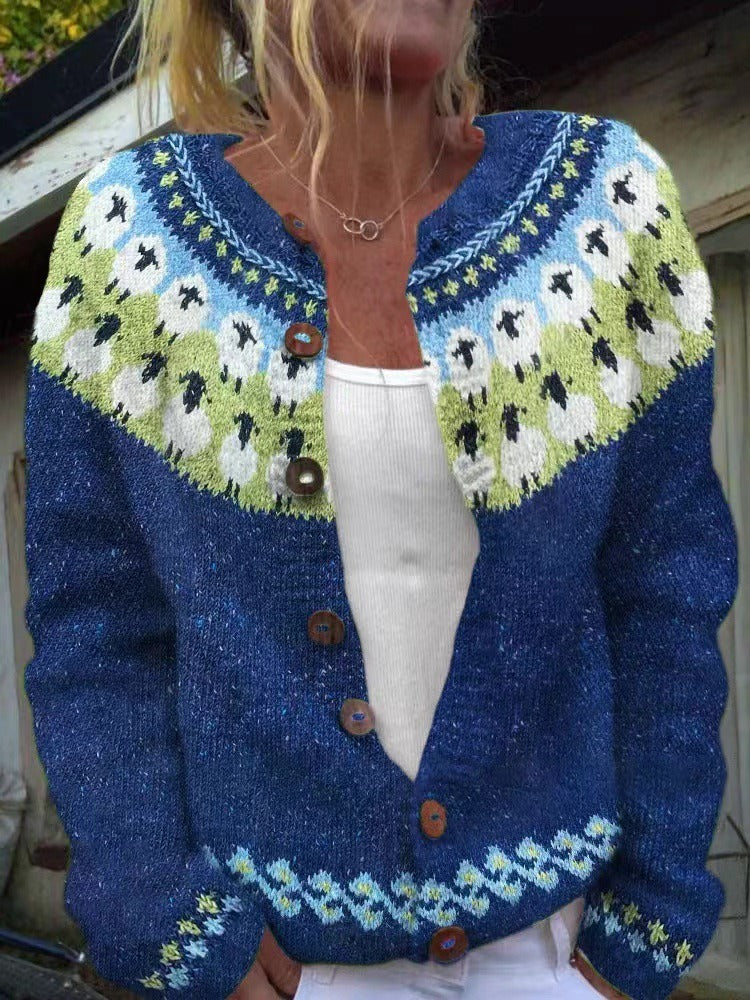 Evie™ | Retro Cardigan