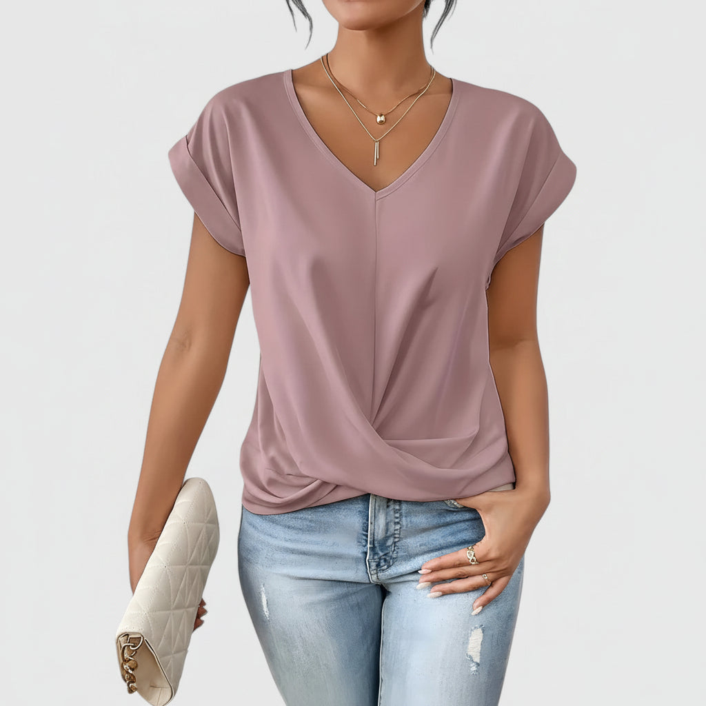 Mahrianne | Comfortable V-Neck Top
