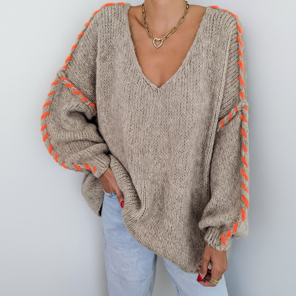 Karezma™ | V-neck sweater