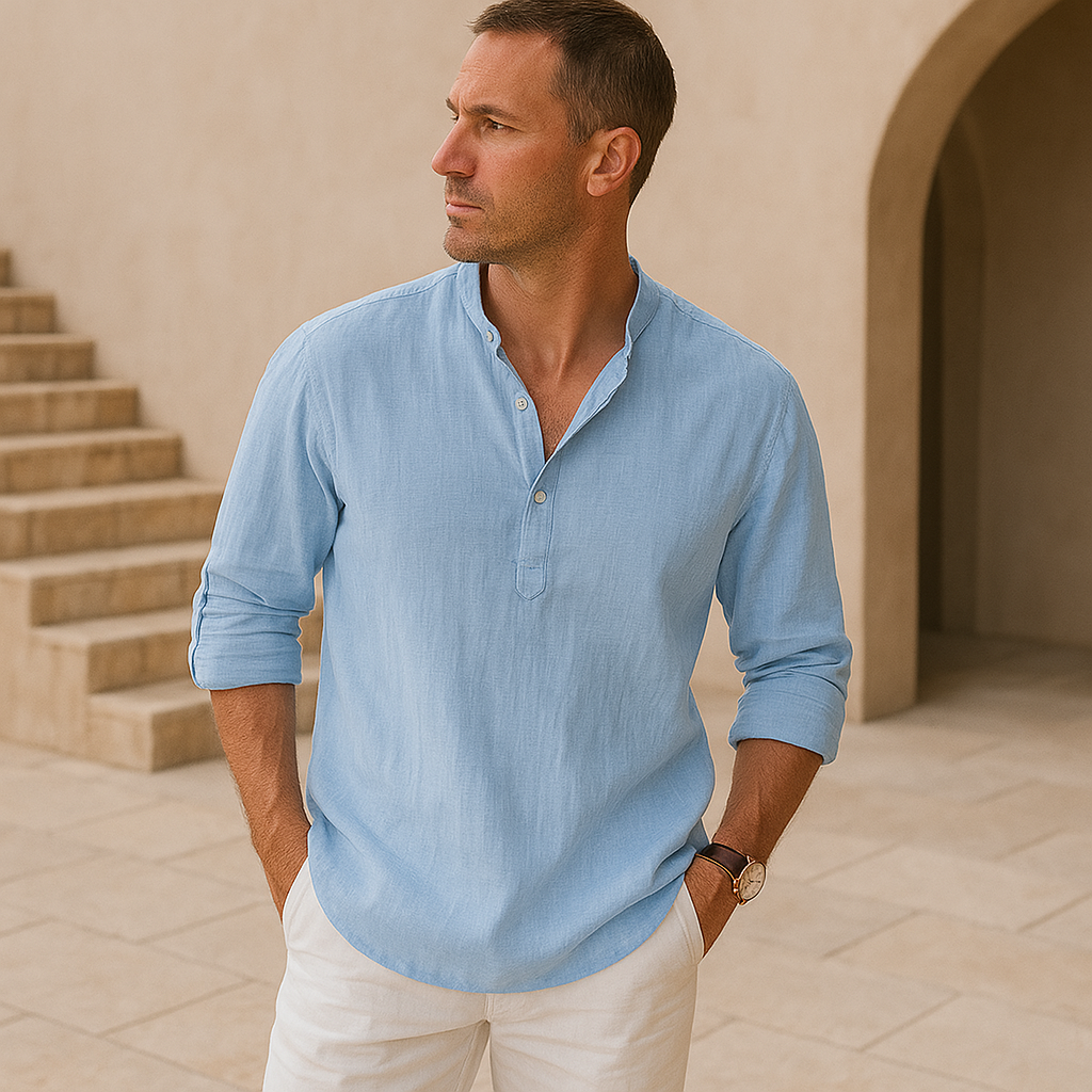Harper® | Breathable Linen Shirt