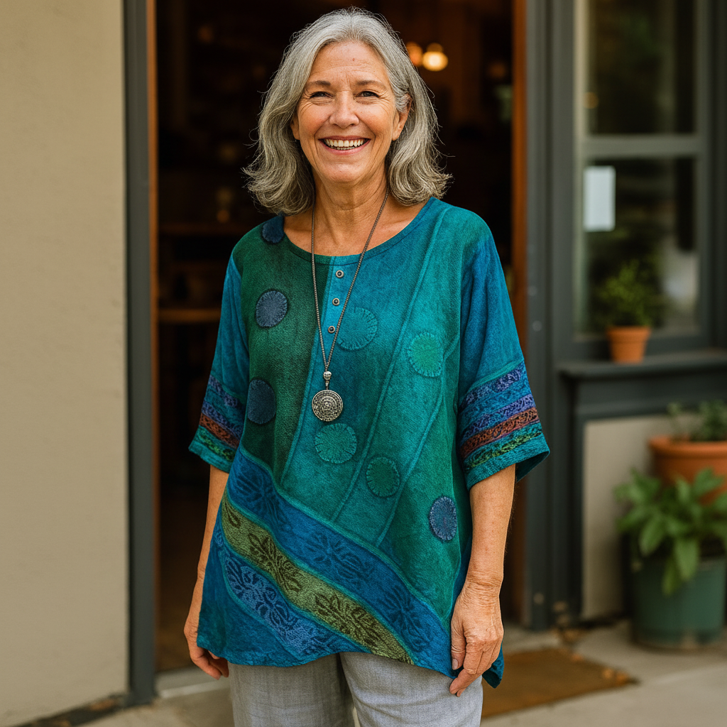 Ysolde | Artistic Top – Flows Gently, Flatters Beautifully (S-5XL)