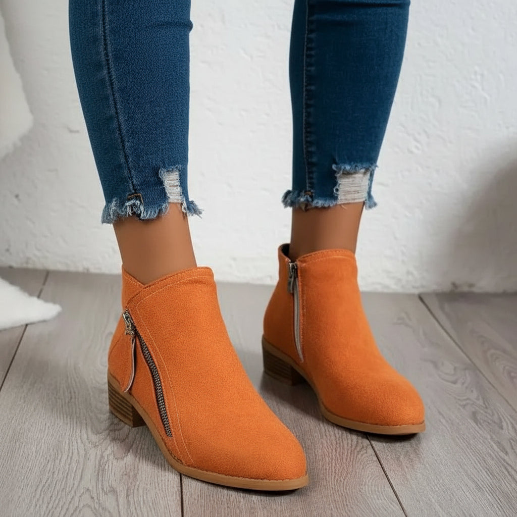 Ergonomic Ankle Boots for Women – Stylish Comfort & Support