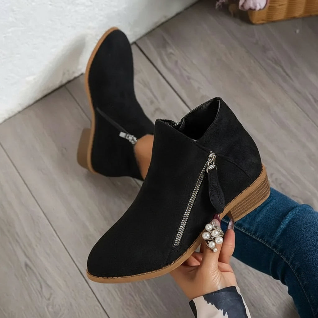 Ergonomic Ankle Boots for Women – Stylish Comfort & Support