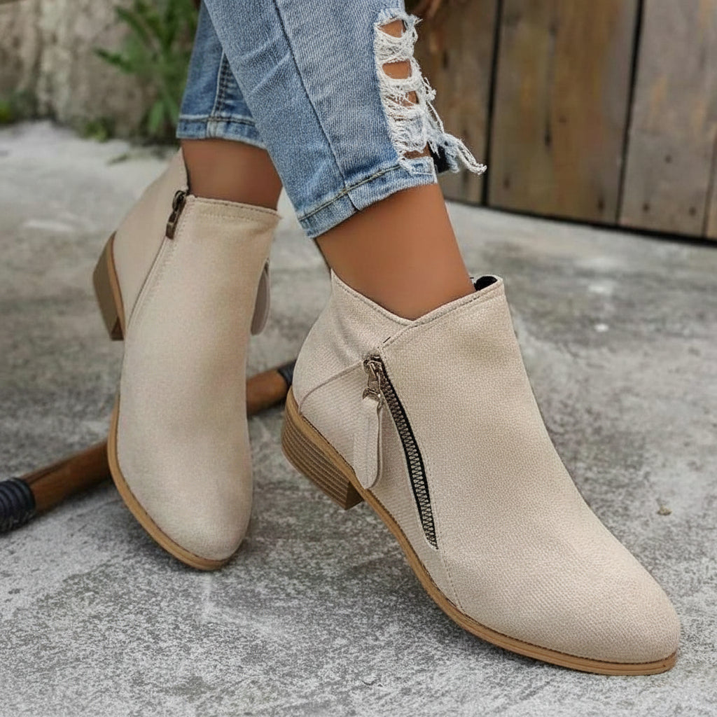 Ergonomic Ankle Boots for Women – Stylish Comfort & Support