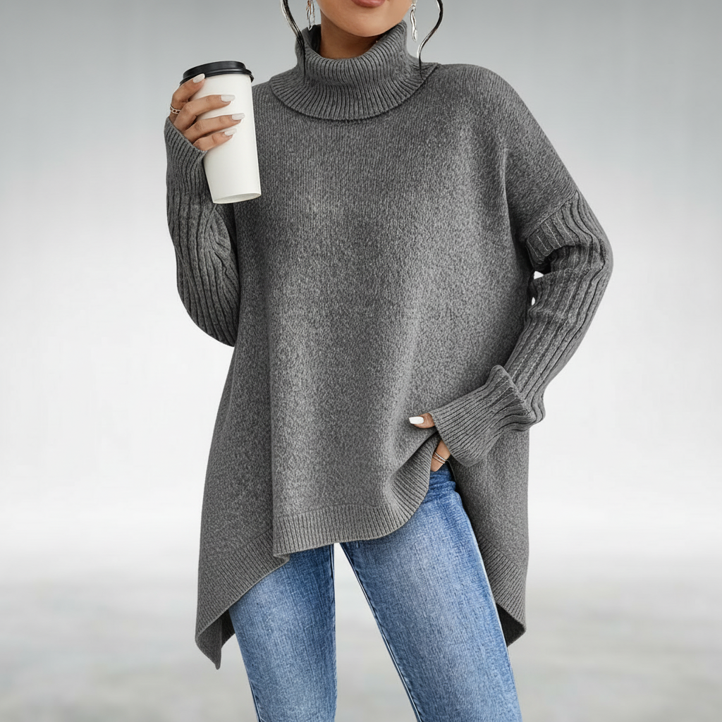 Lena™ Elegant Turtleneck Sweater