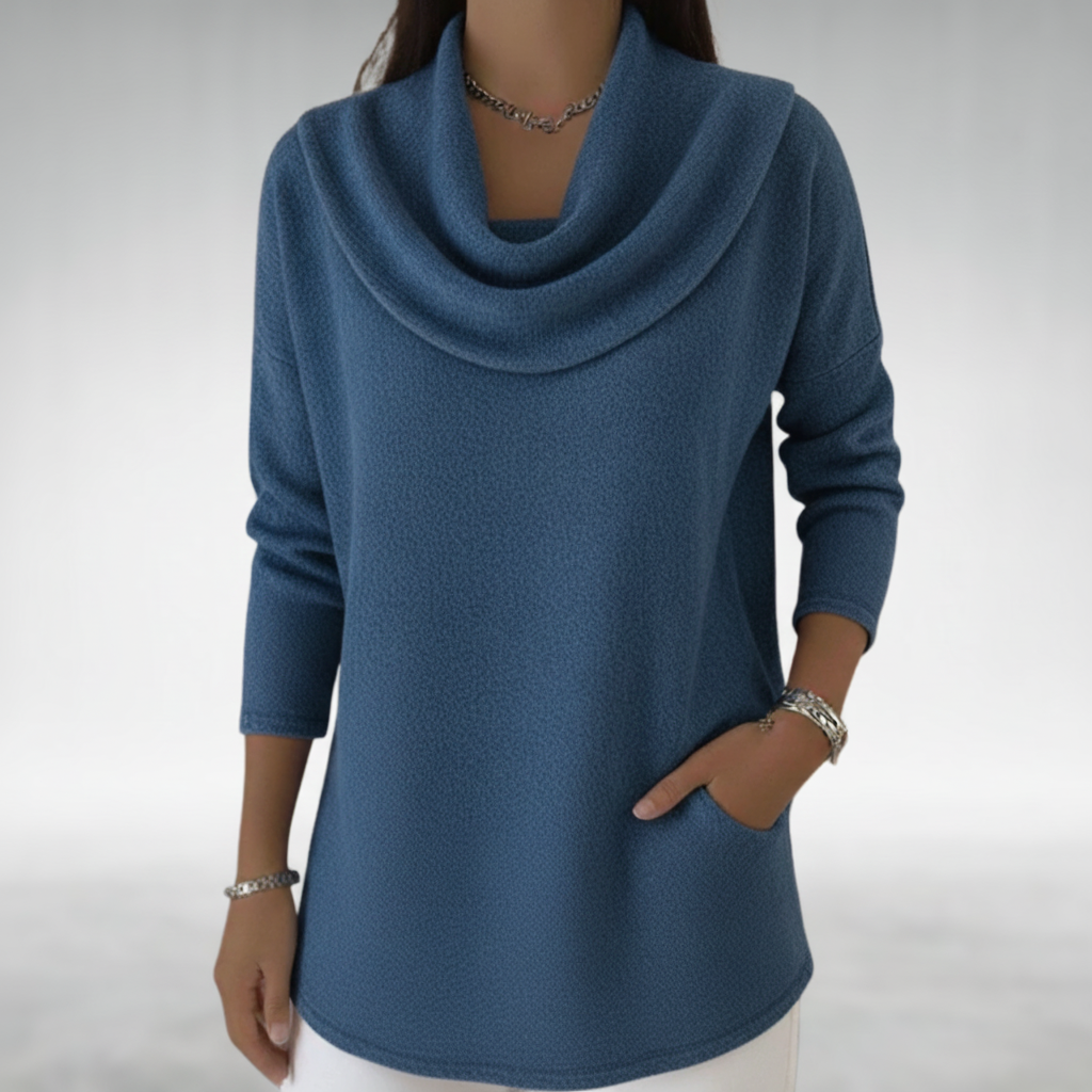 Emilia™ Cowl Neck Jumper