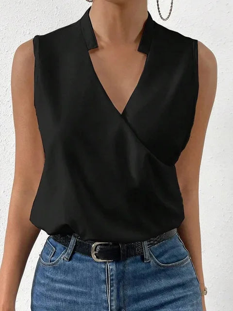 Women’s V-Neck Summer Top | Casual