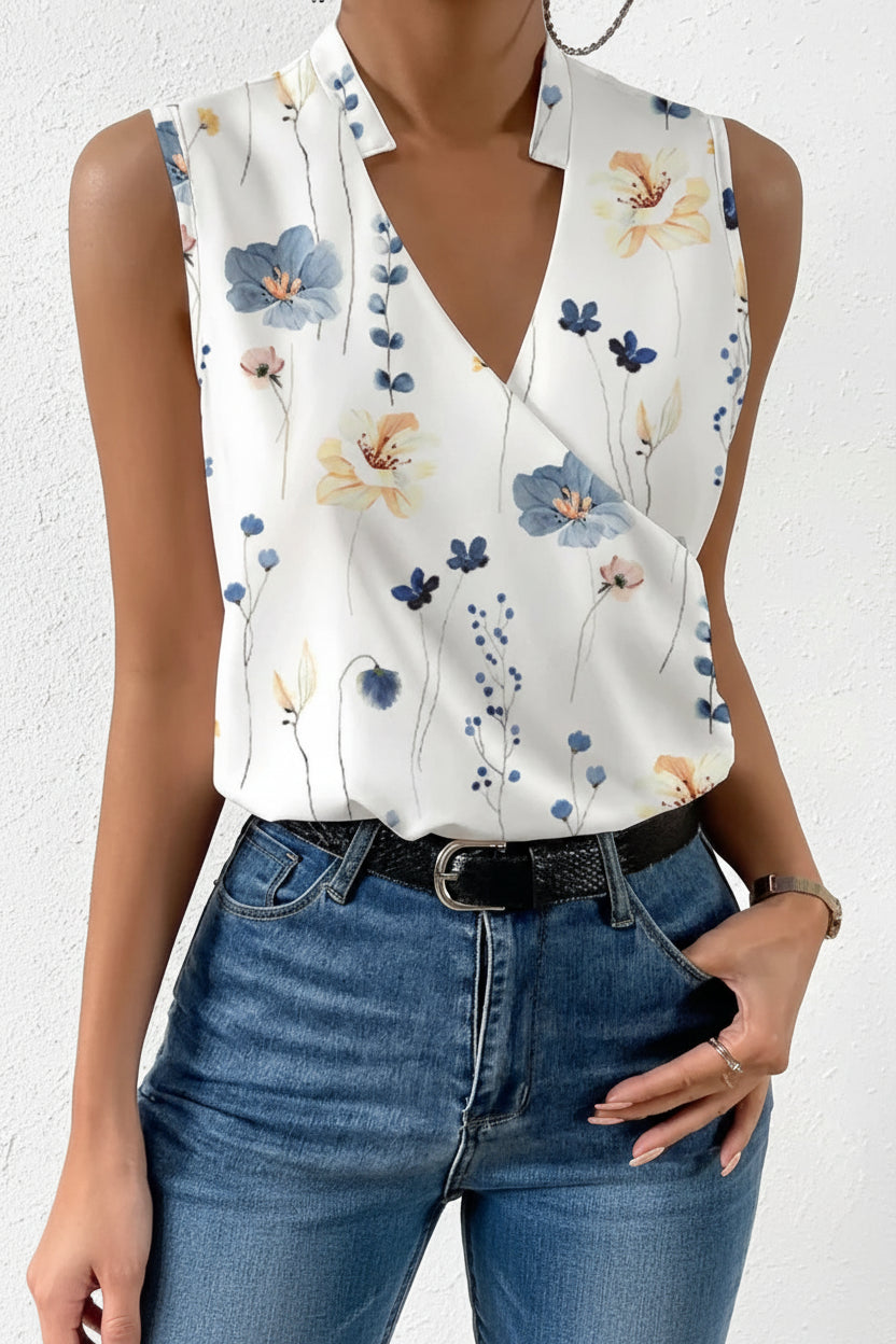 Women’s V-Neck Summer Top | Casual