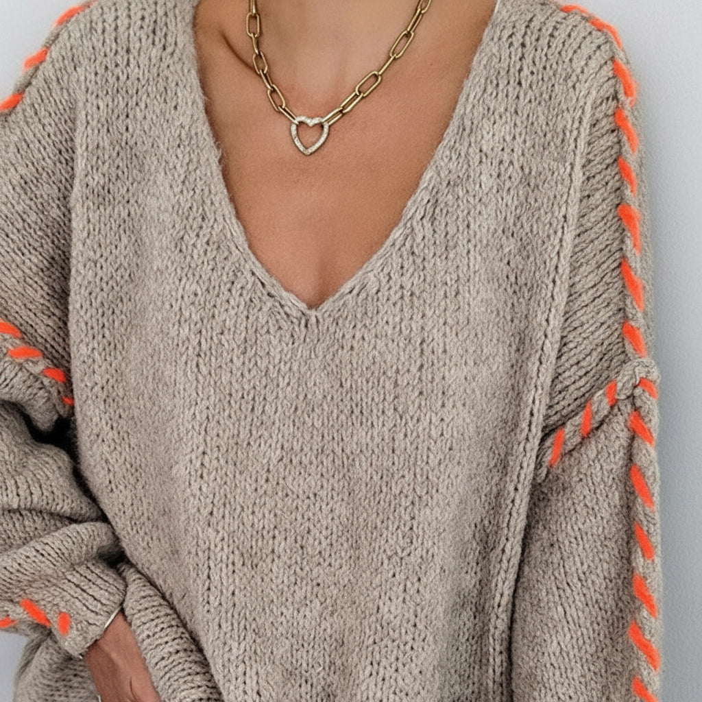 Karezma™ | V-neck sweater