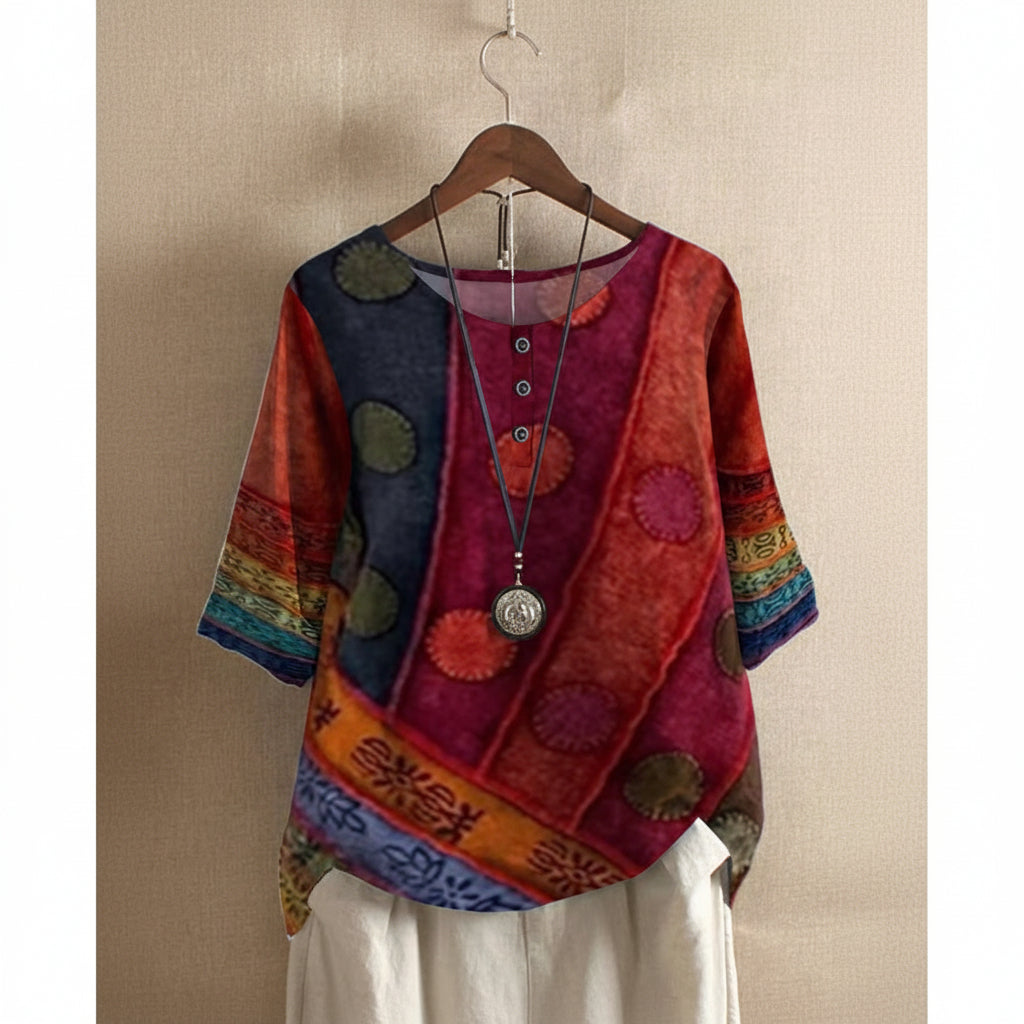 Ysolde | Artistic Top – Flows Gently, Flatters Beautifully (S-5XL)