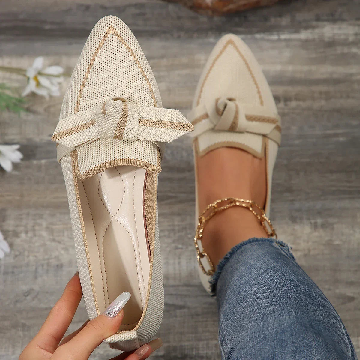 Nellie™ | Casual Pointed Toe Slip-On