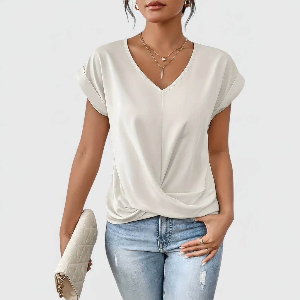 Mahrianne | Comfortable V-Neck Top