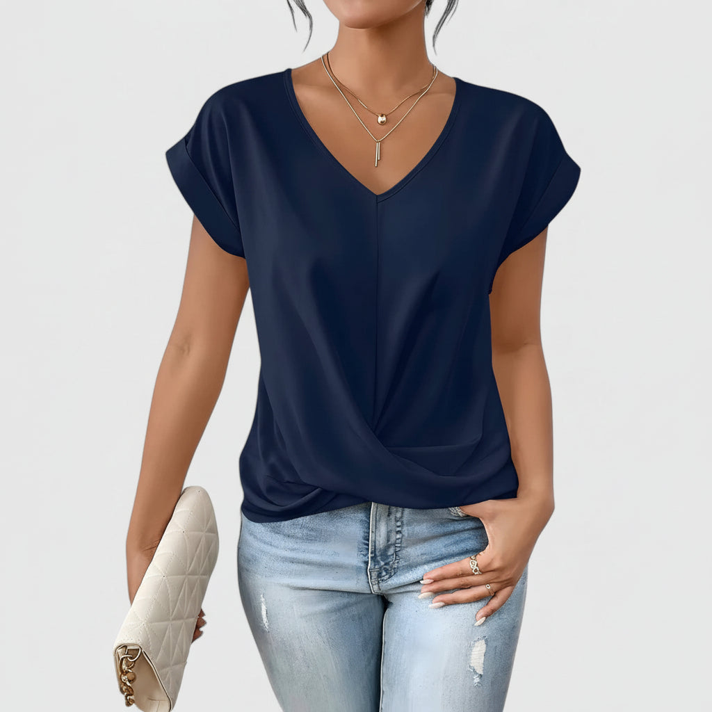 Mahrianne | Comfortable V-Neck Top