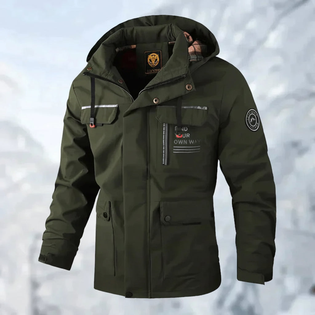 Windproof and waterproof outdoor jacket - Romulus
