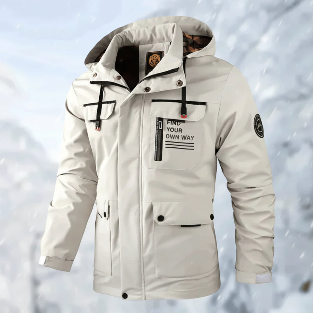 Windproof and waterproof outdoor jacket - Romulus