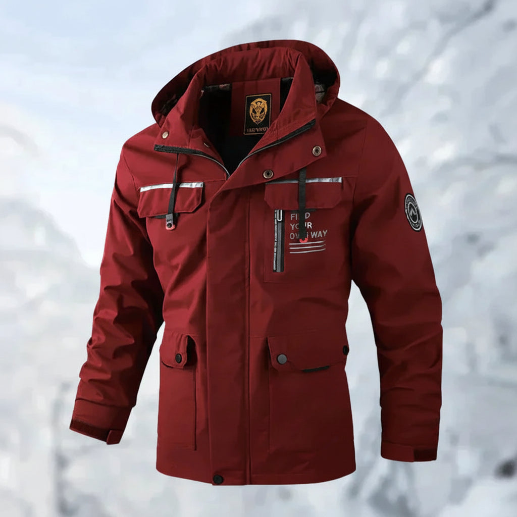 Windproof and waterproof outdoor jacket - Romulus