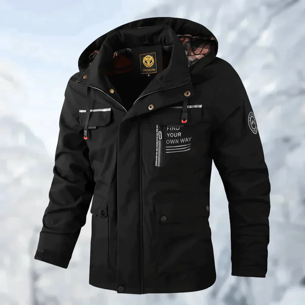 Windproof and waterproof outdoor jacket - Romulus