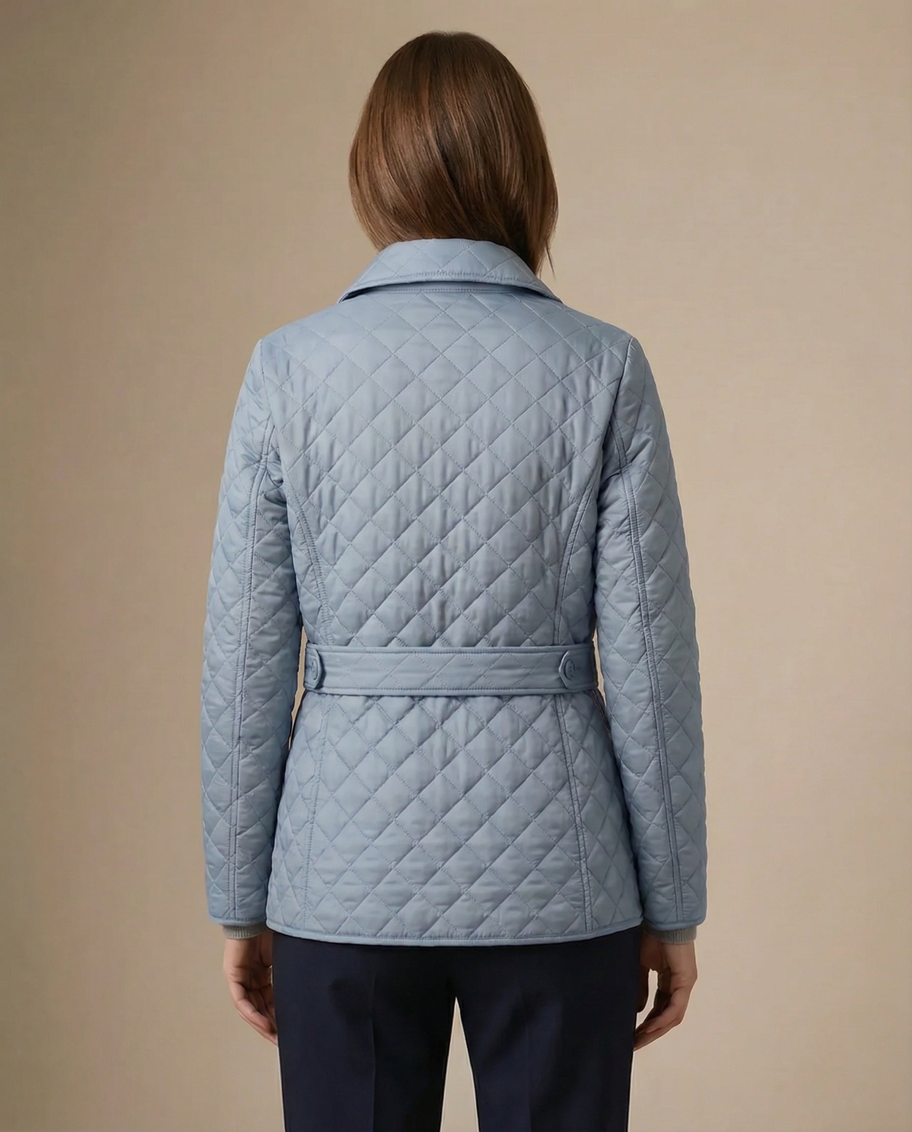 Quilted Button Up Jacket