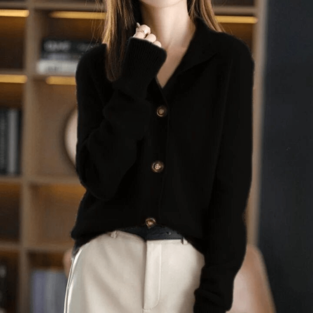 Evelyn | Knitted Cashmere Vest