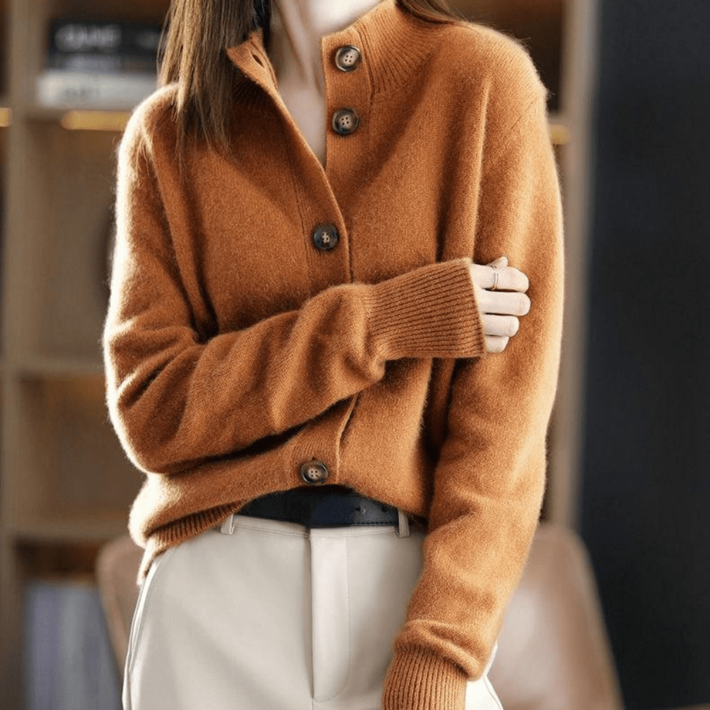 Evelyn | Knitted Cashmere Vest