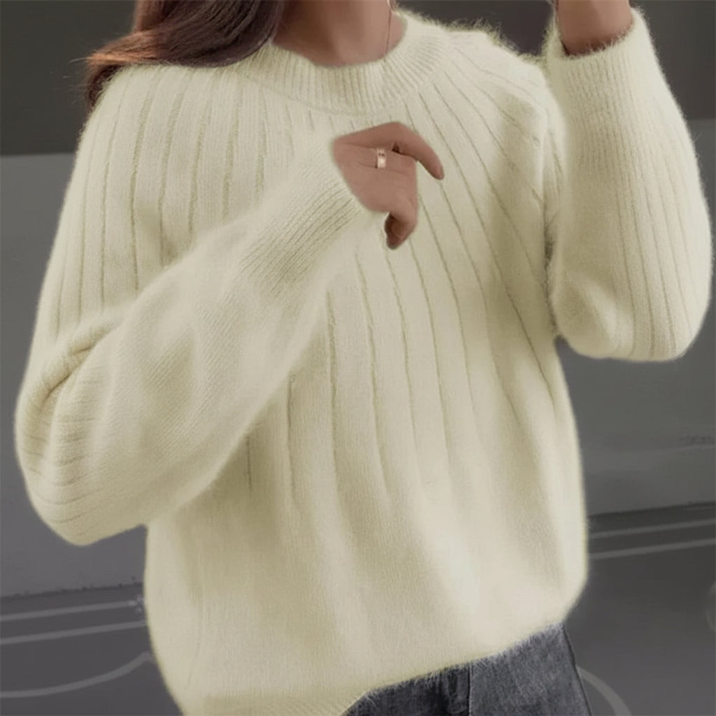 Soft Cashmere Knit Sweater - Sofie