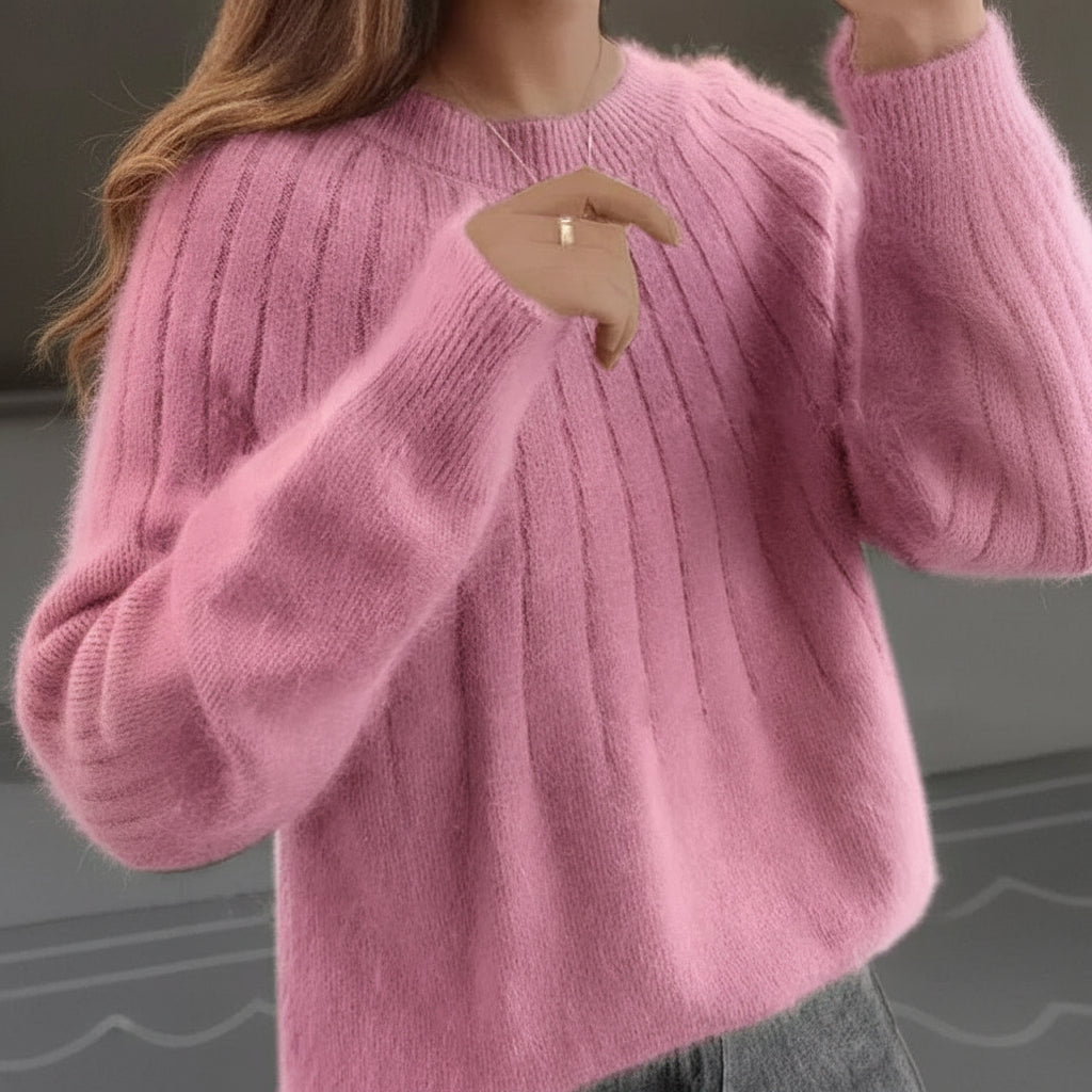 Soft Cashmere Knit Sweater - Sofie
